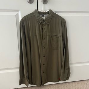 North Face Button Down
